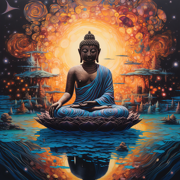Tranh phật Buddha (9321)
